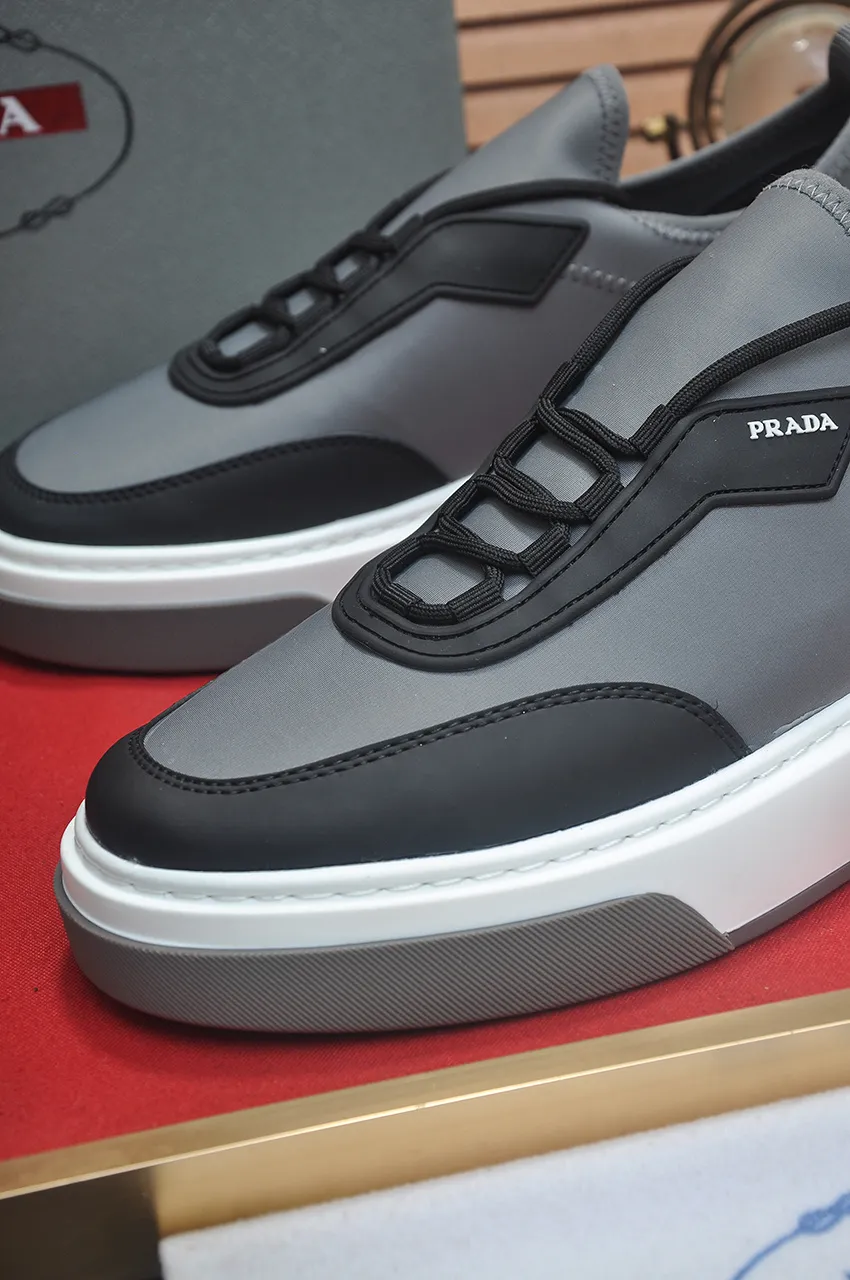 Men's shoes 💰580💶【PRADA】Top original, new season, high quality original goods, top imported calfskin with original imported glue, imported cowhide inside with original cowhide feet, original outsole! Quality guaranteed! Code 38-45 (45 customized)